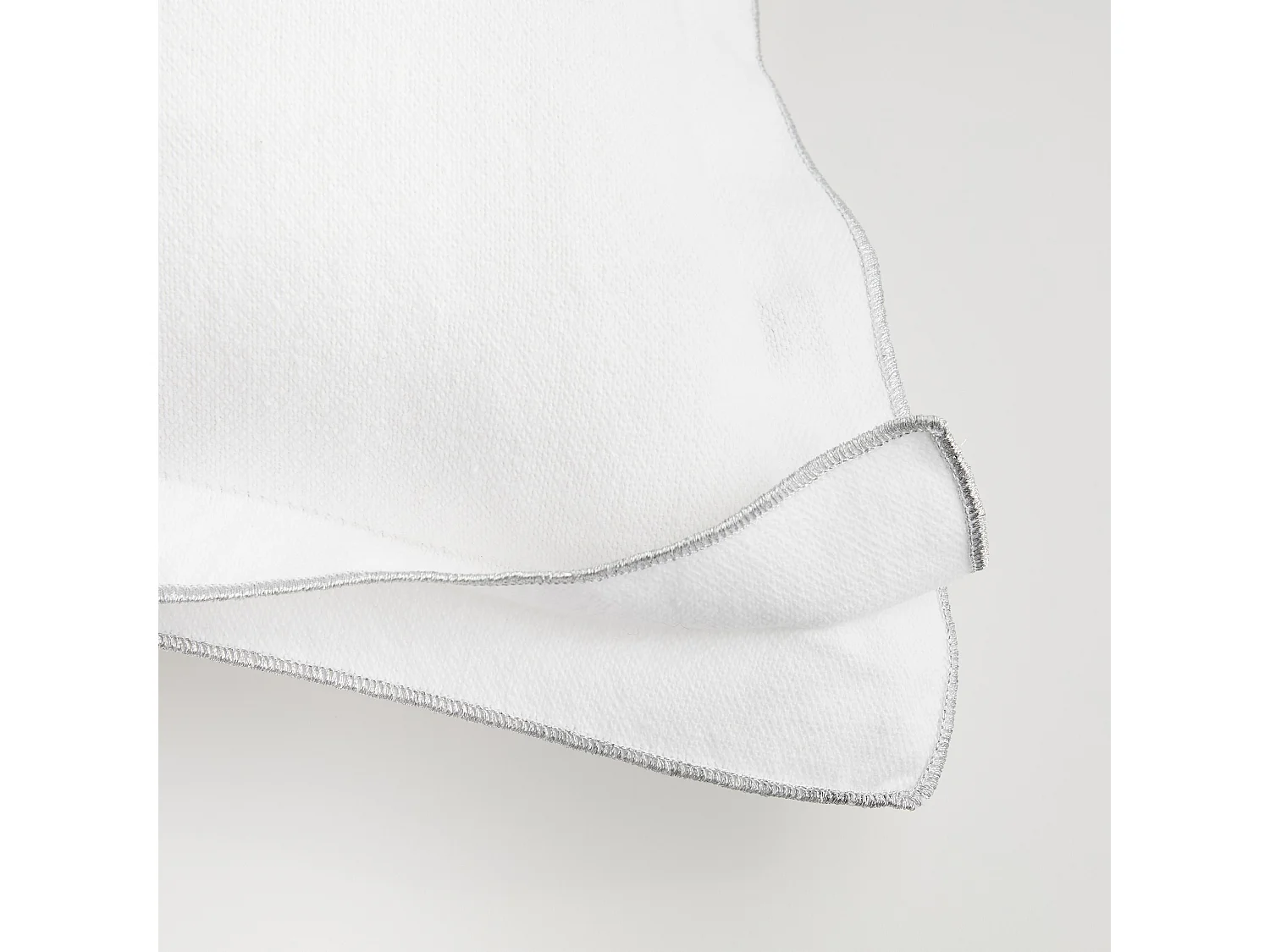 Kissenbezug Taromina mittelweiß 45 x 45