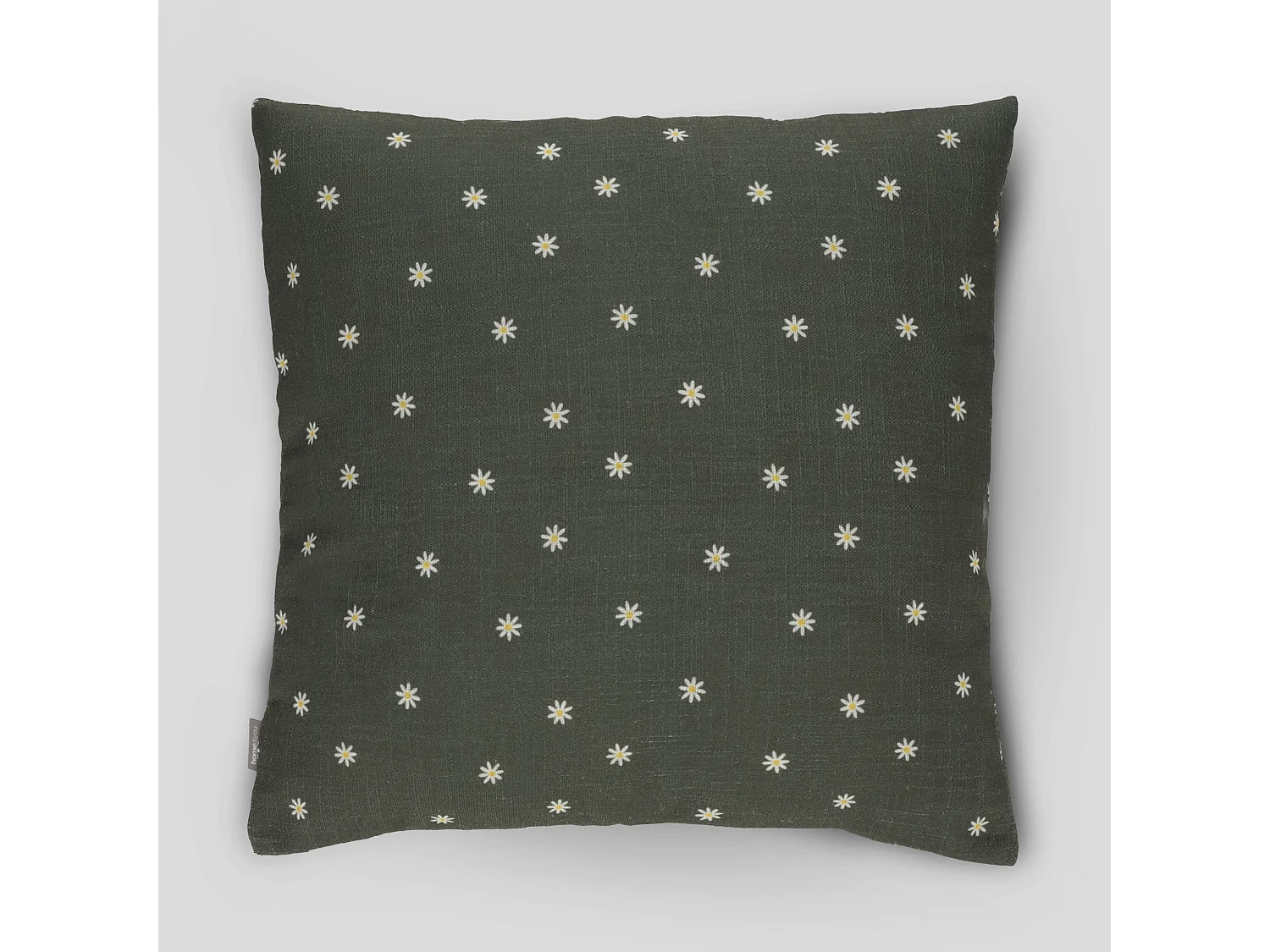 Bedruckte Kissenhülle Dilo dunkelgrün 45x45cm