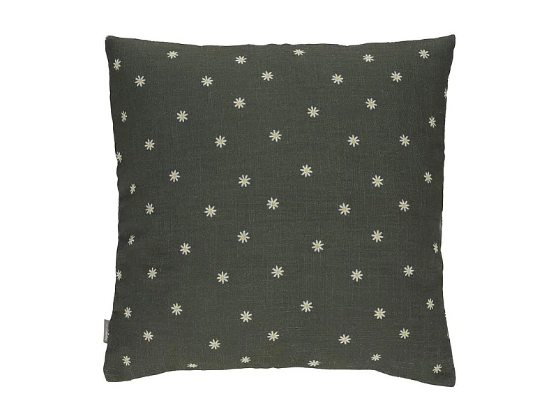 Bedruckte Kissenhülle Dilo dunkelgrün 45x45cm