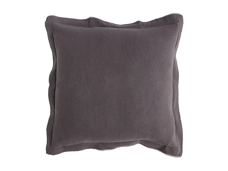 Kissenbezug Taromina Dunkelgrau 45 x 45