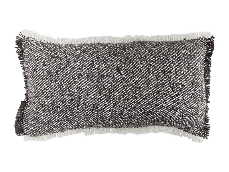 Kissenbezug Roiz Dunkelgrau 30 x 58 cm