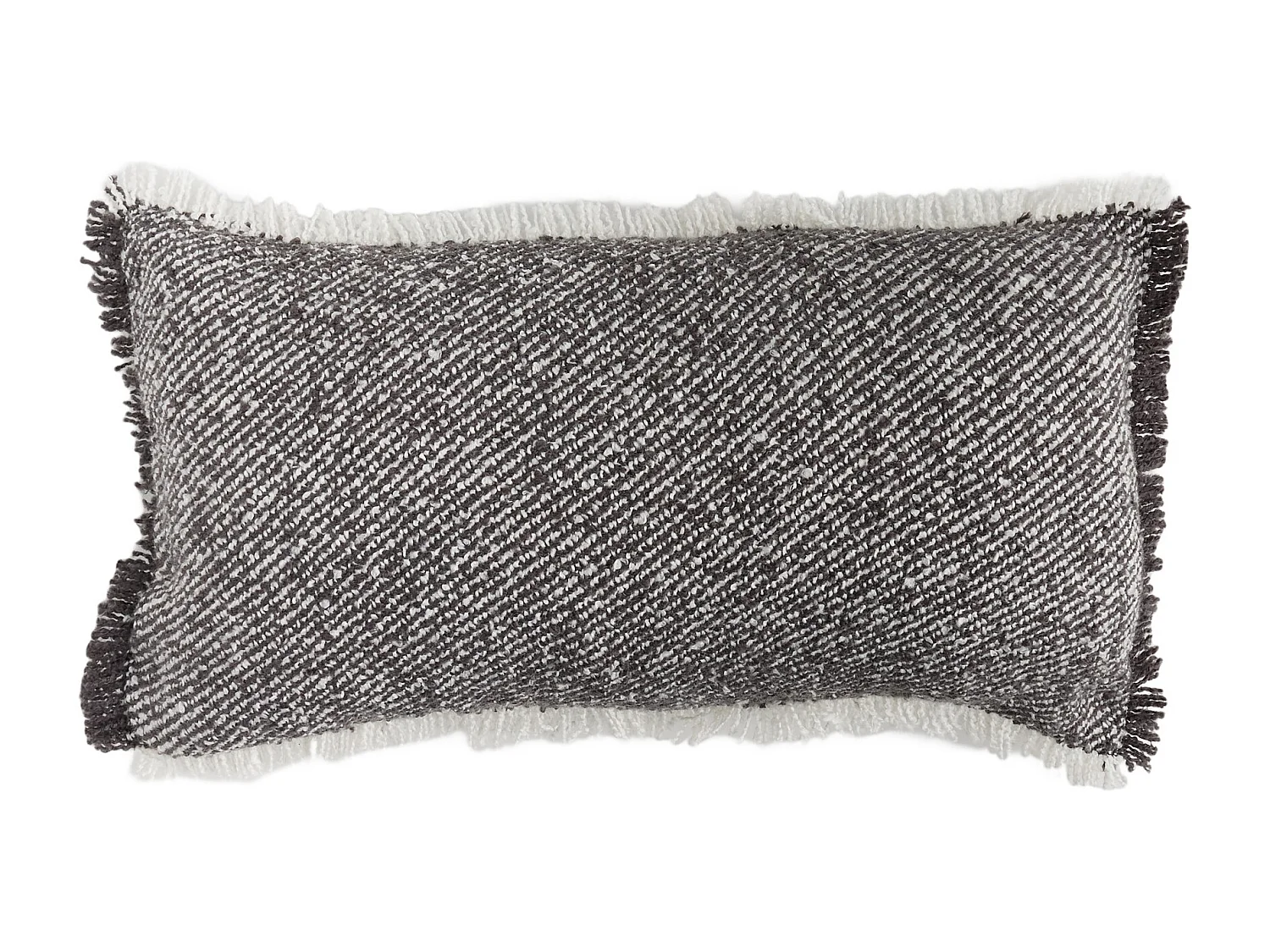 Kissenbezug Roiz Dunkelgrau 30 x 58 cm