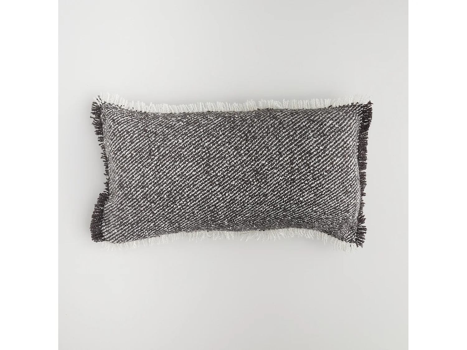 Kissenbezug Roiz Dunkelgrau 30 x 58 cm