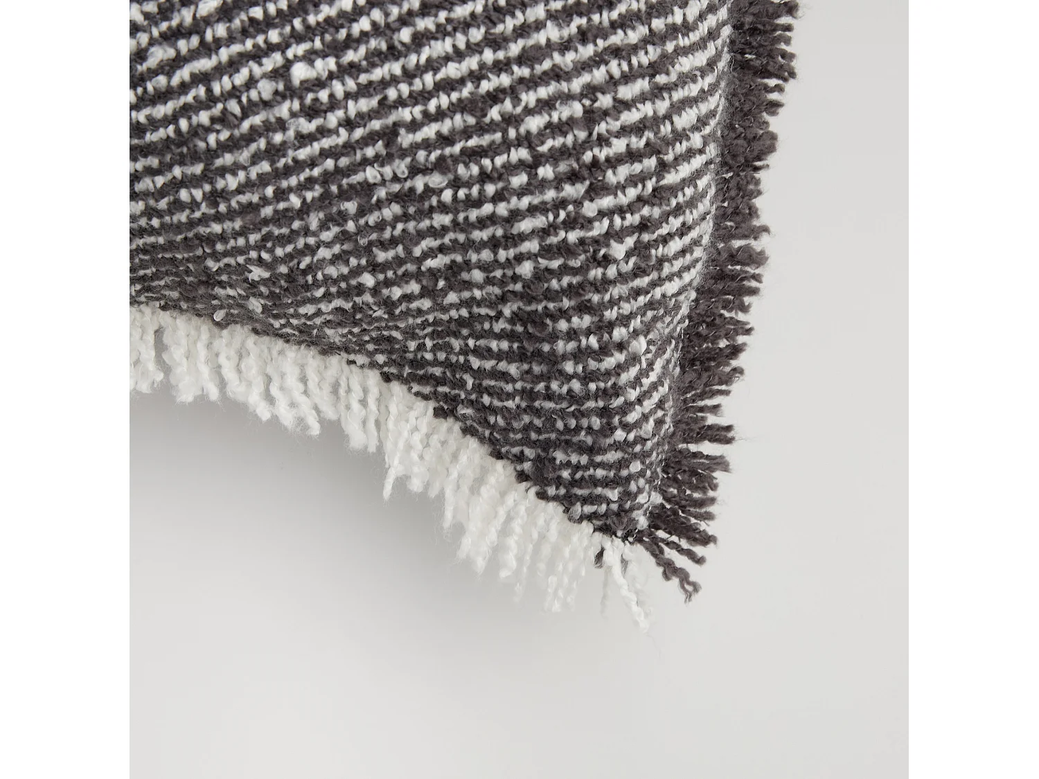 Kissenbezug Roiz Dunkelgrau 30 x 58 cm