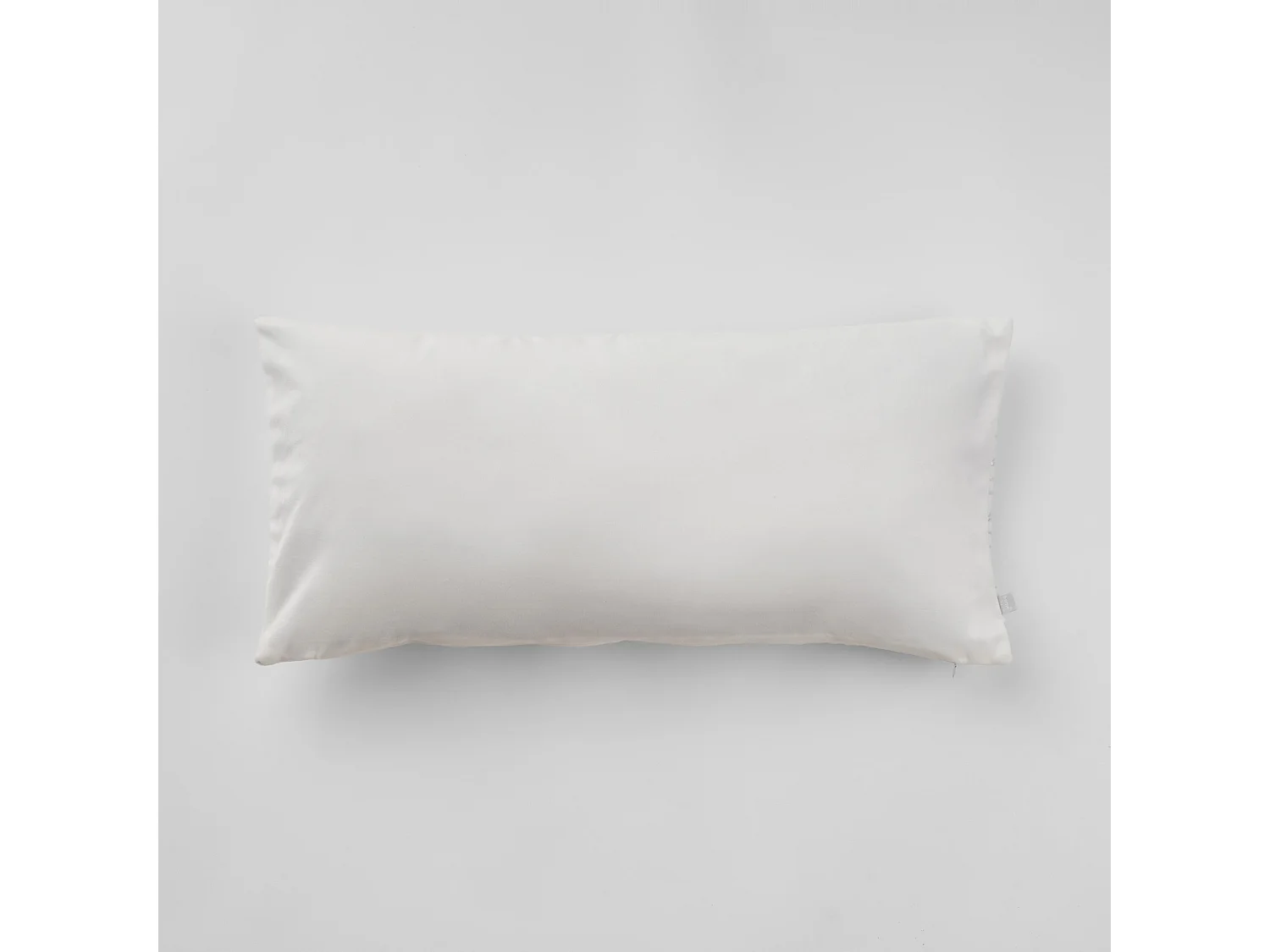 Kissenbezug Aus Samt Calama Helles Weiß 30 x 60 cm