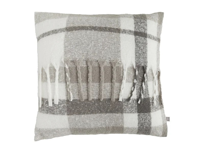 Kissenbezug Cratos mittelgrau 45 x 45