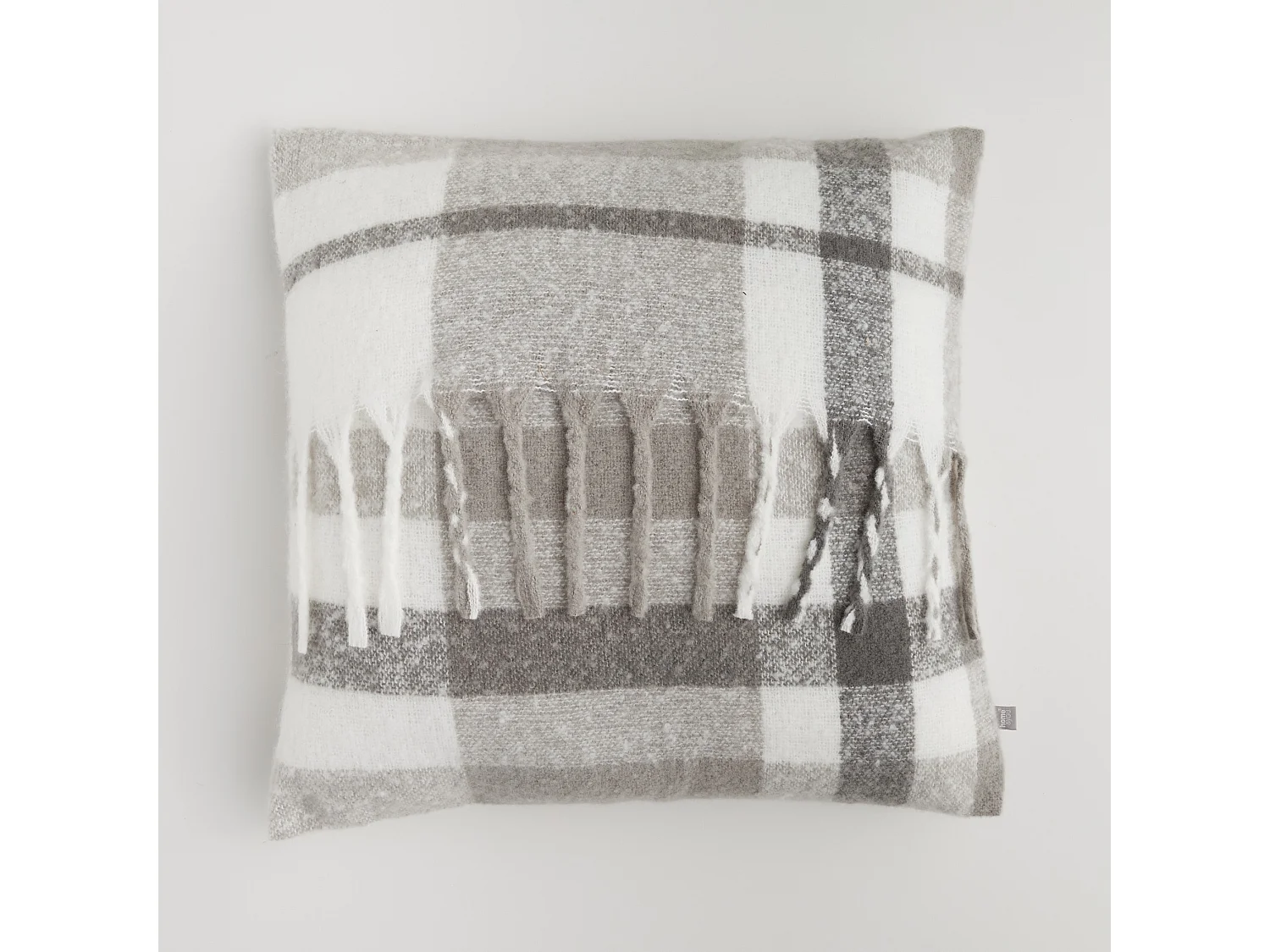 Kissenbezug Cratos mittelgrau 45 x 45