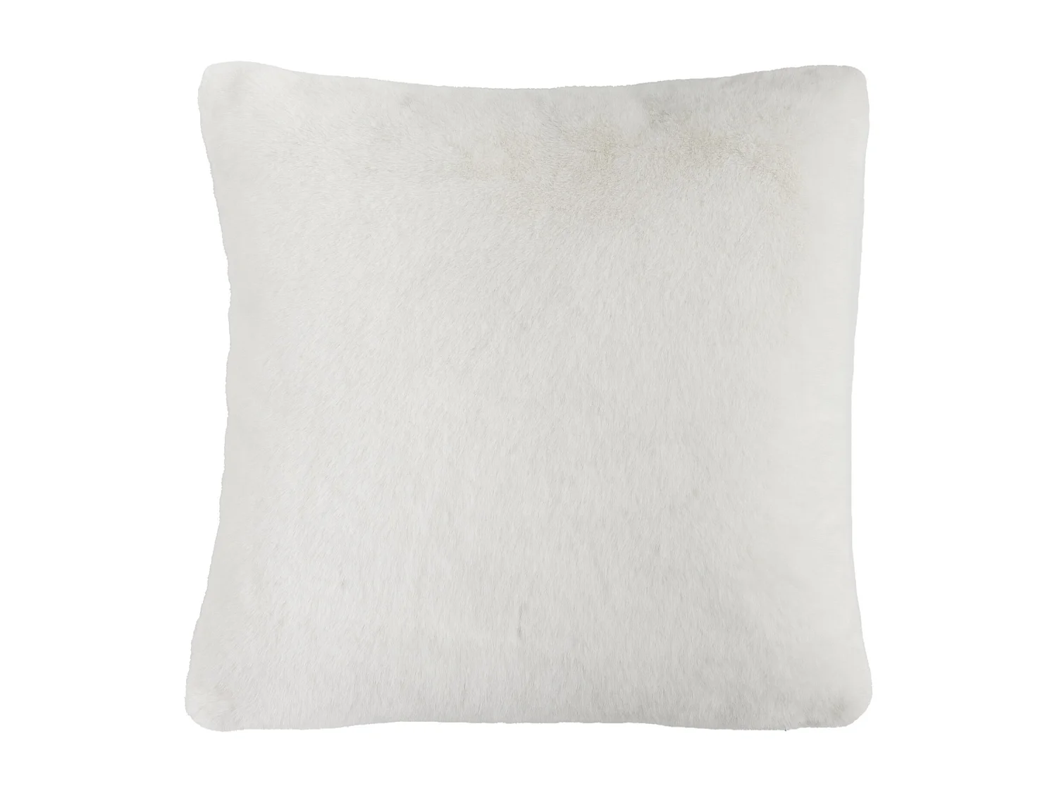 Pelz-Kissenbezug Molinio mittel ecru 45x45 cm