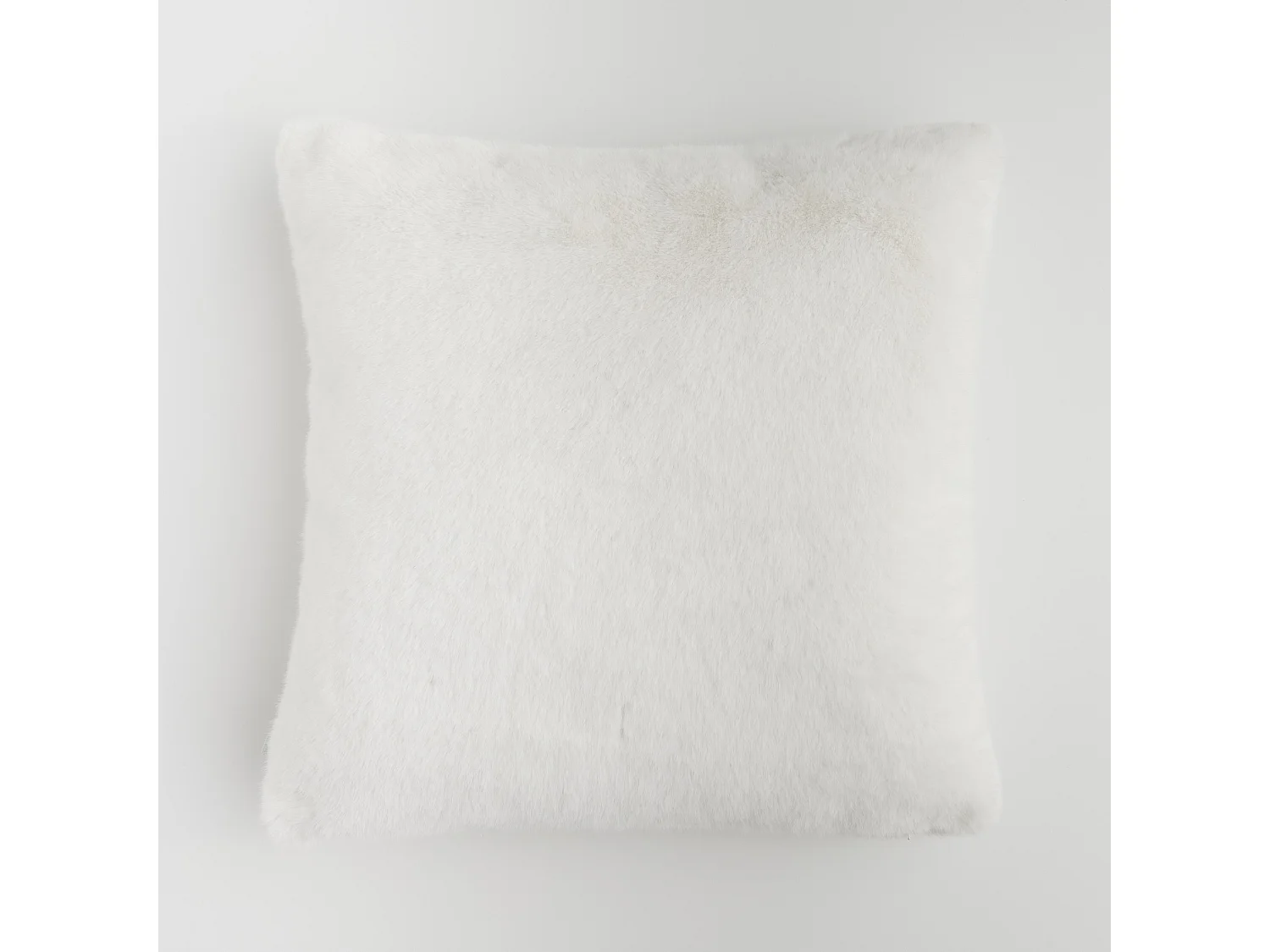 Pelz-Kissenbezug Molinio mittel ecru 45x45 cm