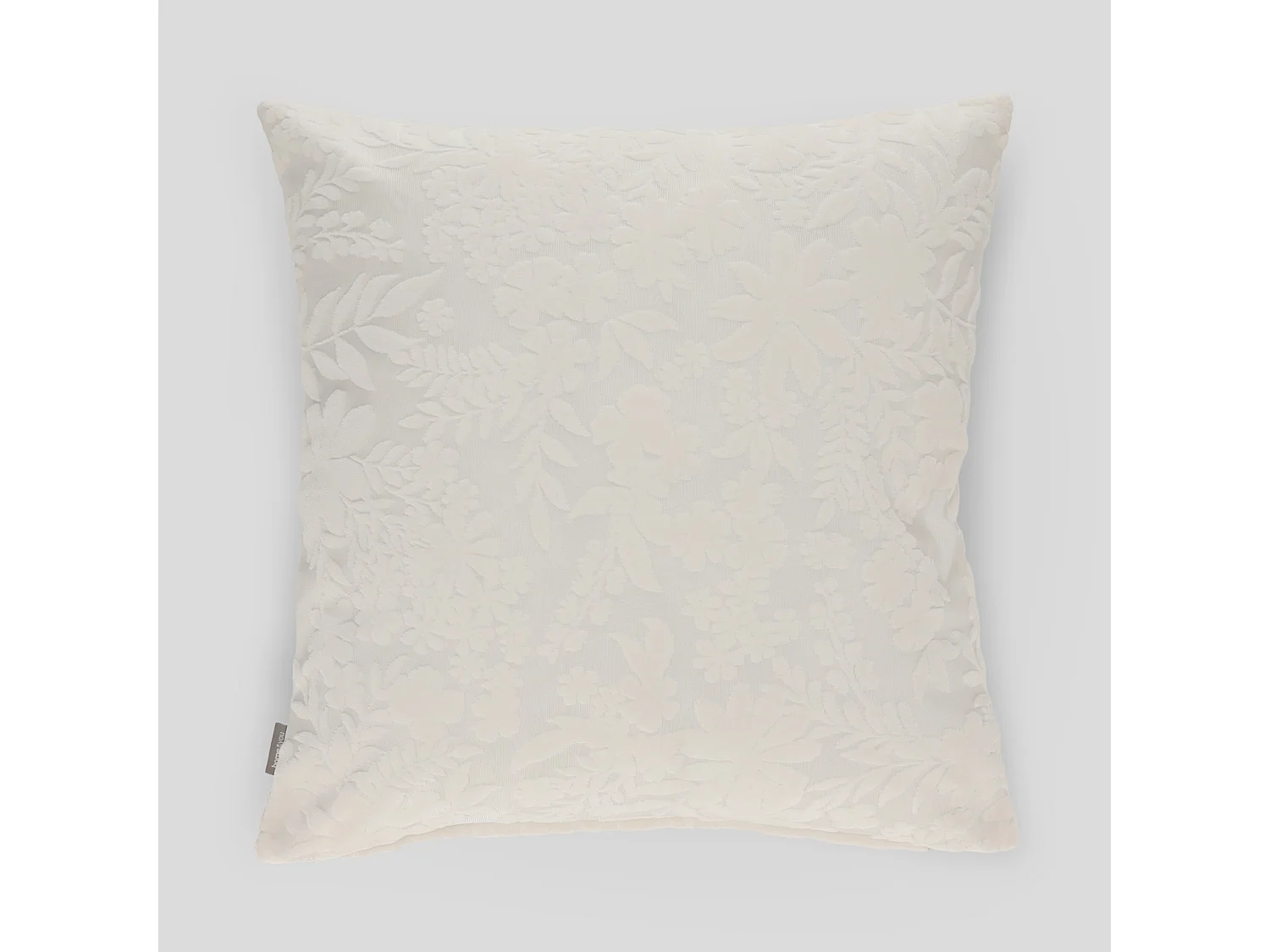 Jacquard-Kissenbezug Modo Mittelweiß 45x45