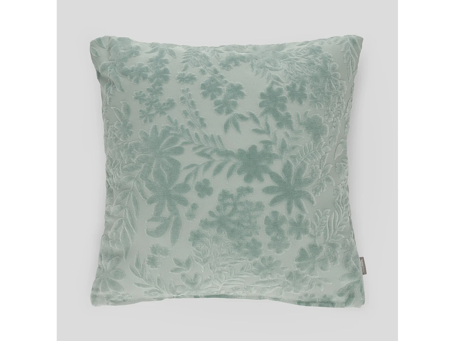 Jacquard-Kissenbezug Modo hellgrün 45 x 45 cm