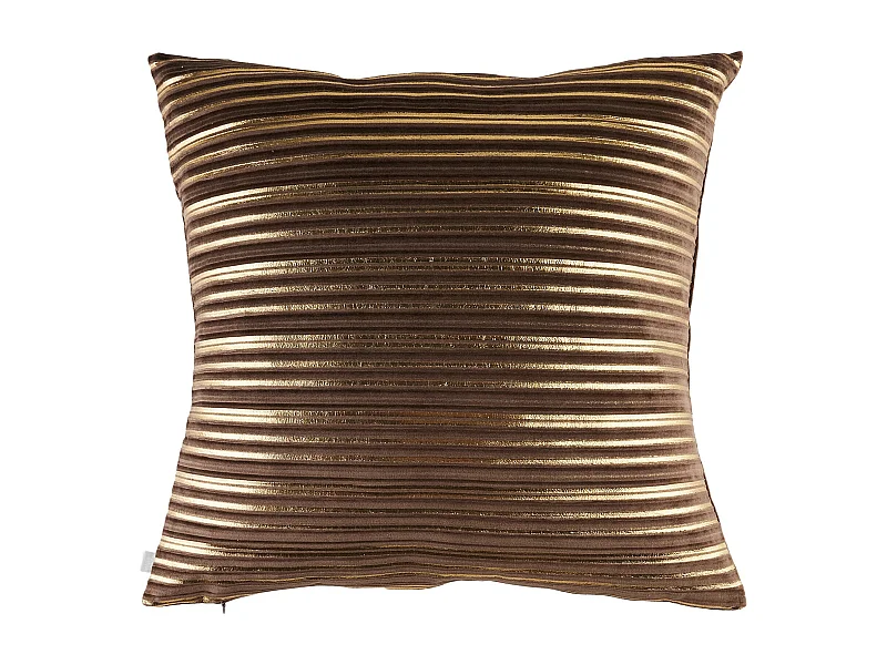 Kissenbezug Aus Samt Calama Dunkelbraun 45 x 45