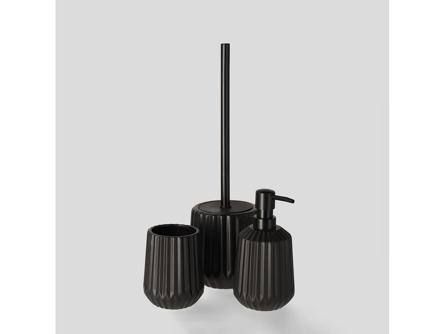 Toilettenbürste Prism mittelschwarz 39x11