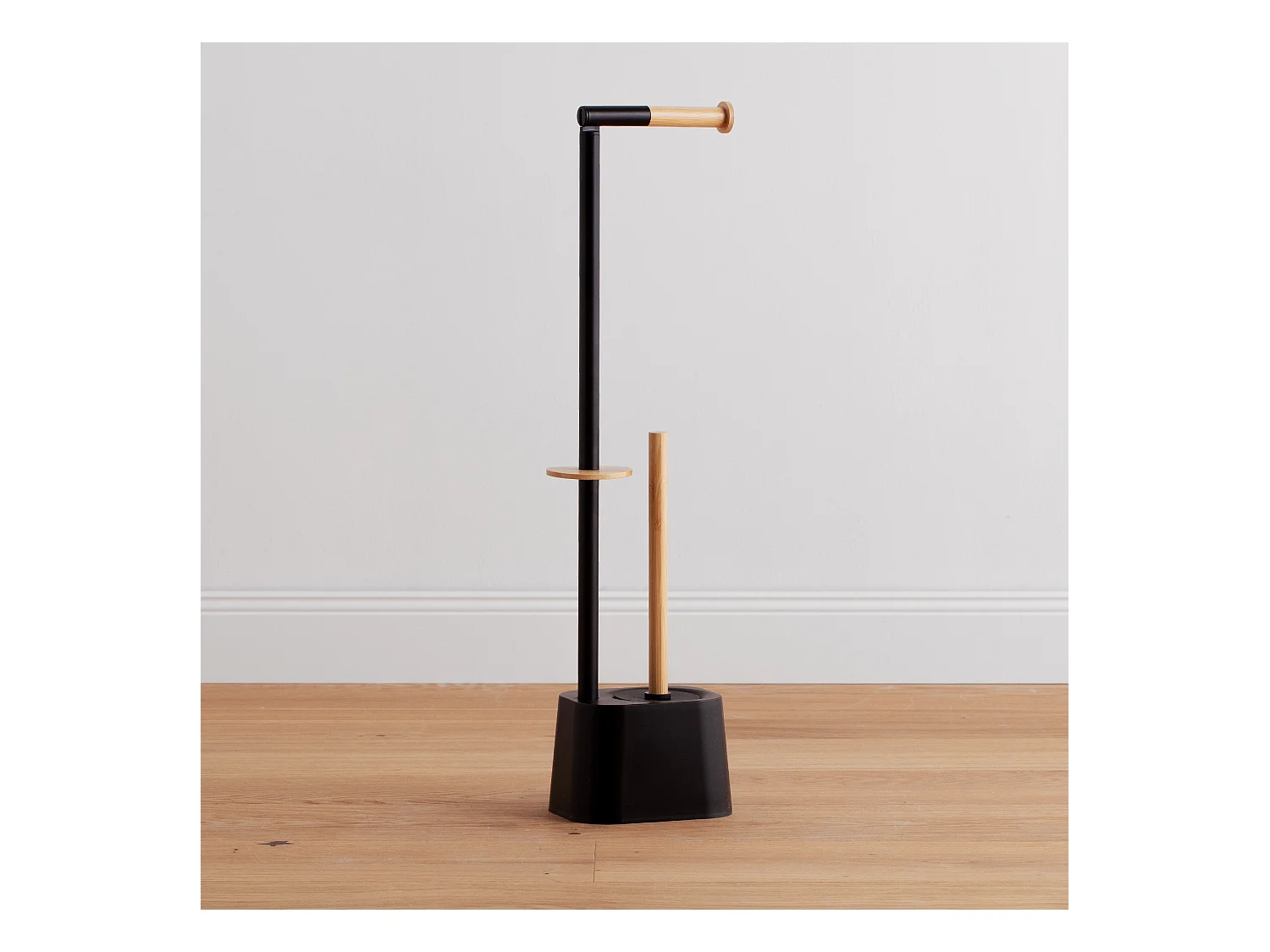 Halter Mit Toilettenbürste Neroli Mittelschwarz 66.5 x 13 x 16