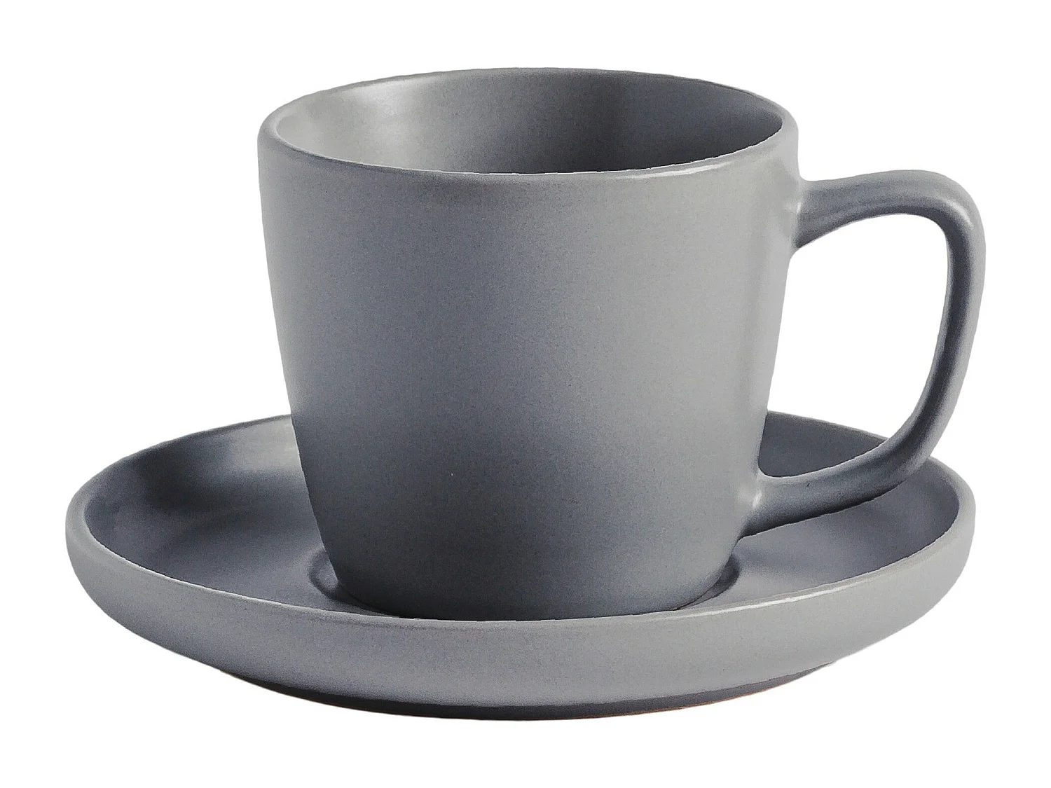 Tasse Mit Untertasse Kendrick hellgrau 220ml
