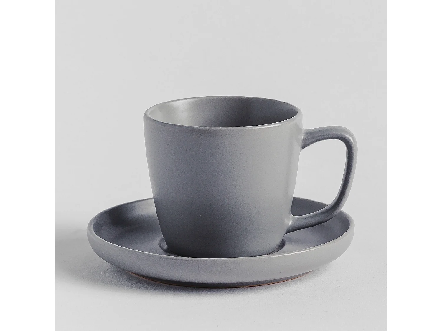 Tasse Mit Untertasse Kendrick hellgrau 220ml
