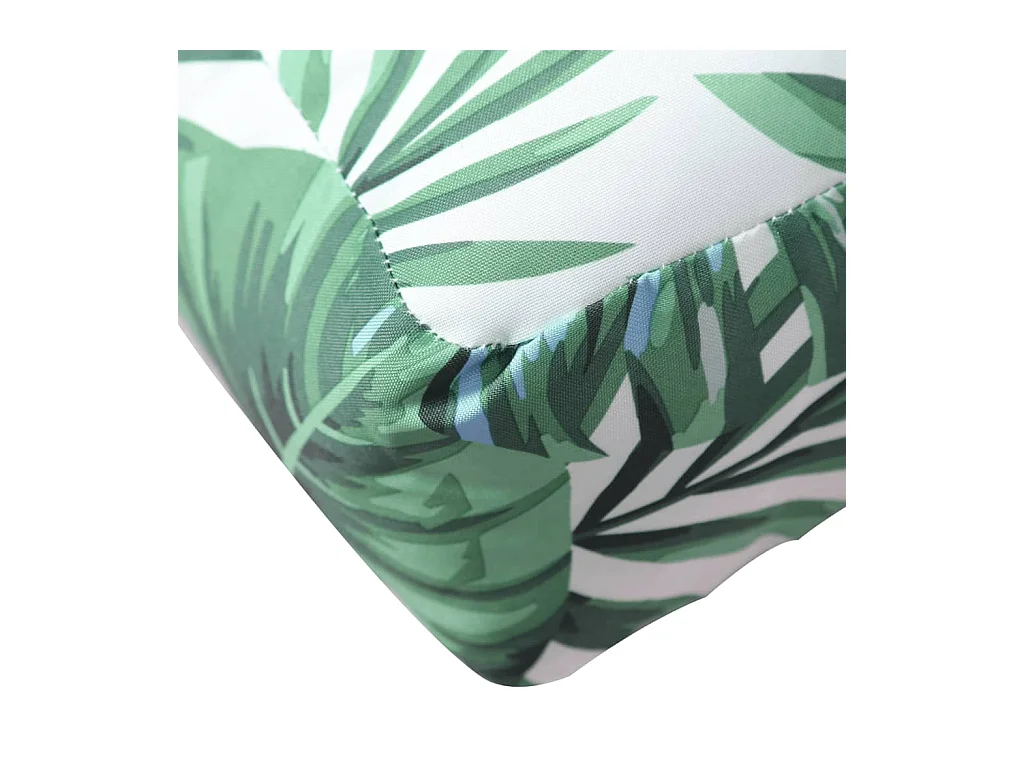 Salon palette de jardin avec coussins 5pcs bois d'acacia massif