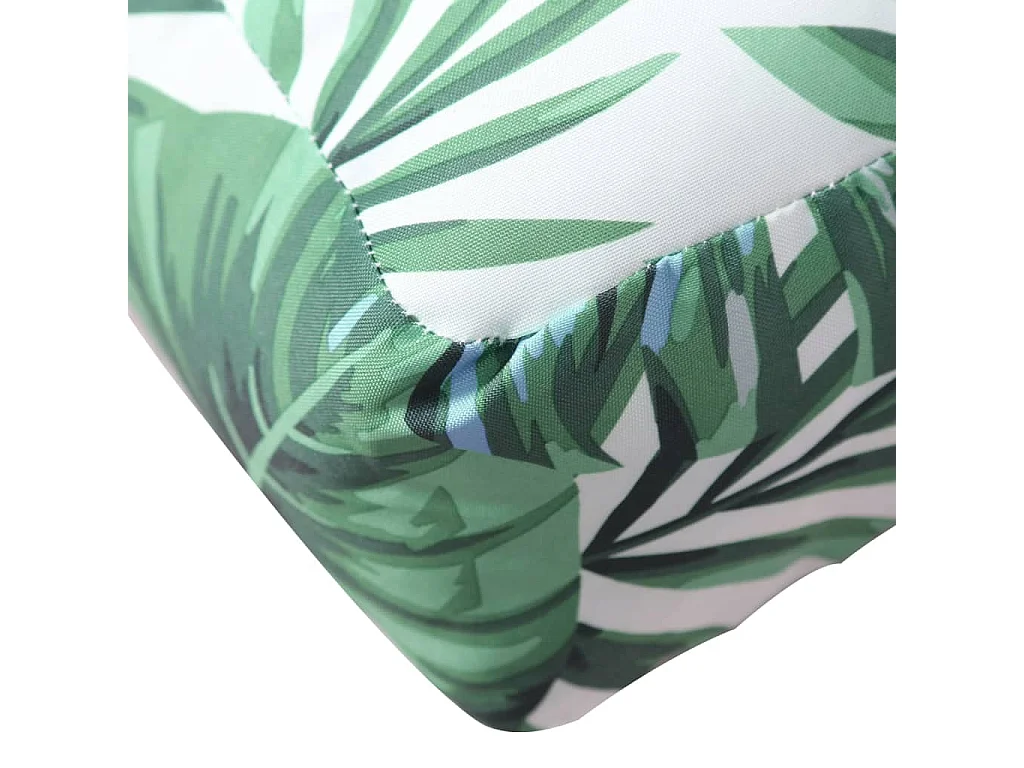 Salon palette de jardin avec coussins 5pcs bois d'acacia massif