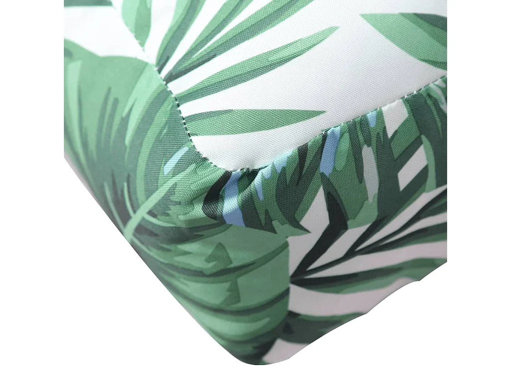 Salon palette de jardin avec coussins 3pcs bois d'acacia massif