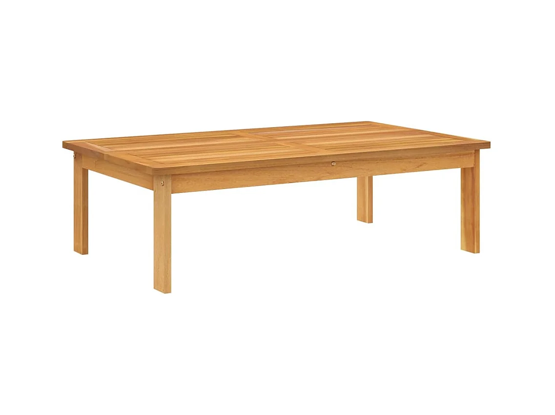 Salon palette de jardin avec coussins 3pcs bois d'acacia massif
