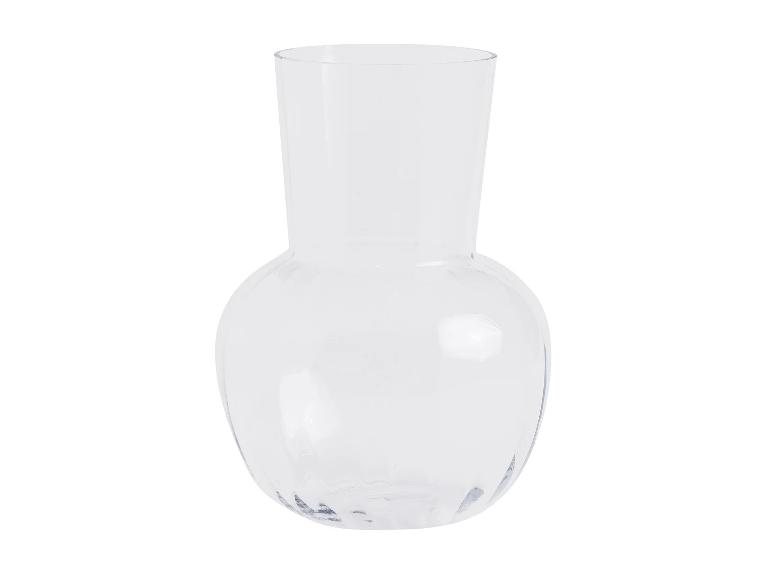 Vase Etherealo Mittel Transparent 35 x 25.5