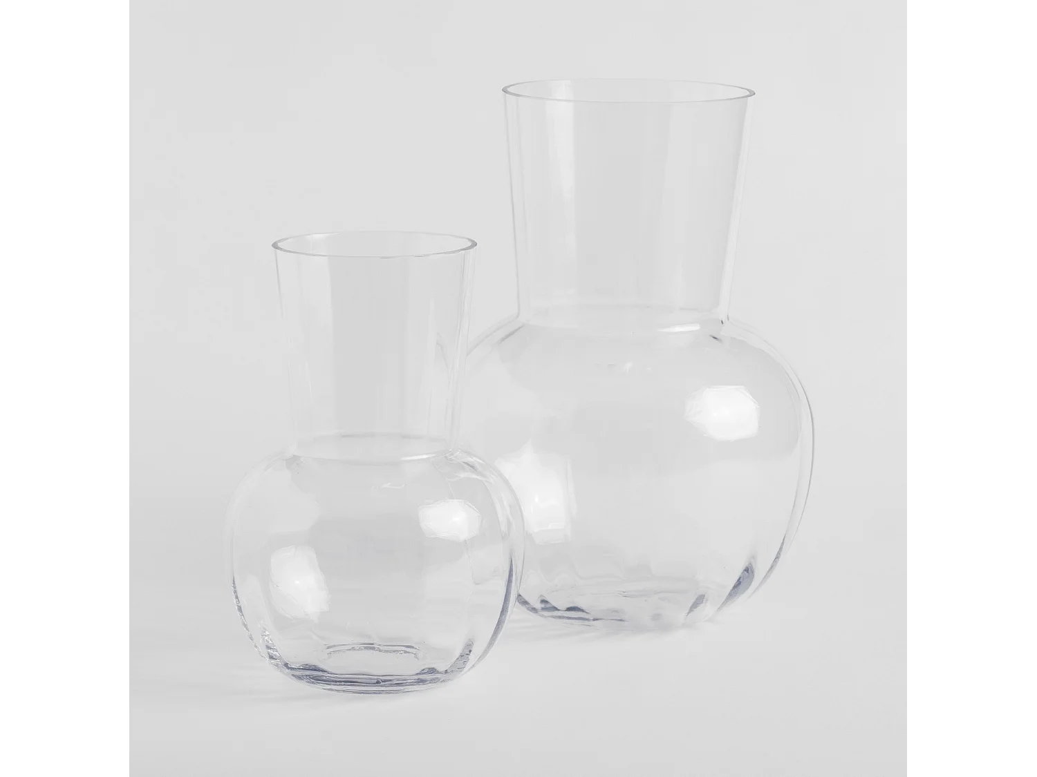 Vase Etherealo Mittel Transparent 35 x 25.5