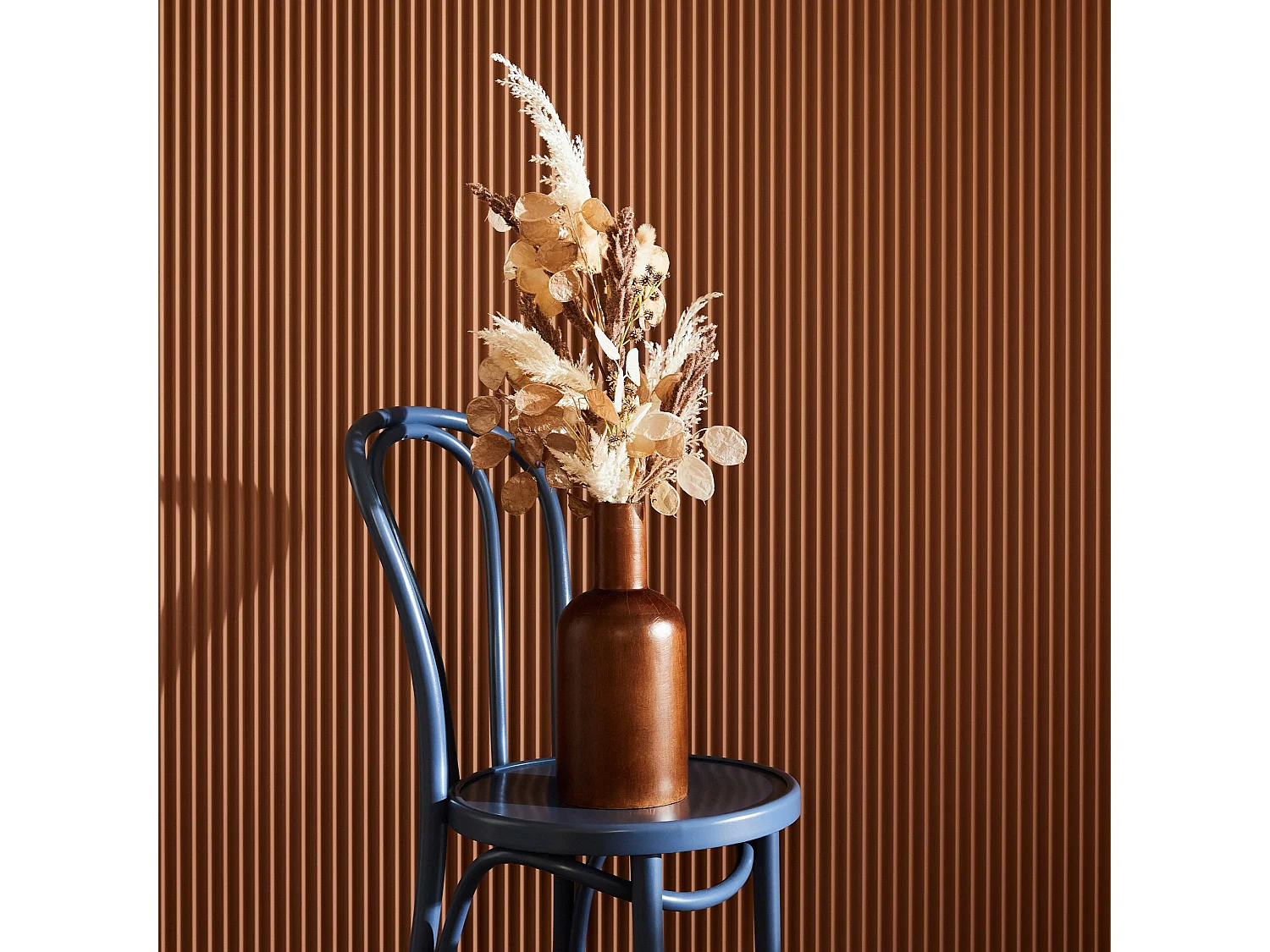 Vase Amar Dunkelbraun 34 x 15