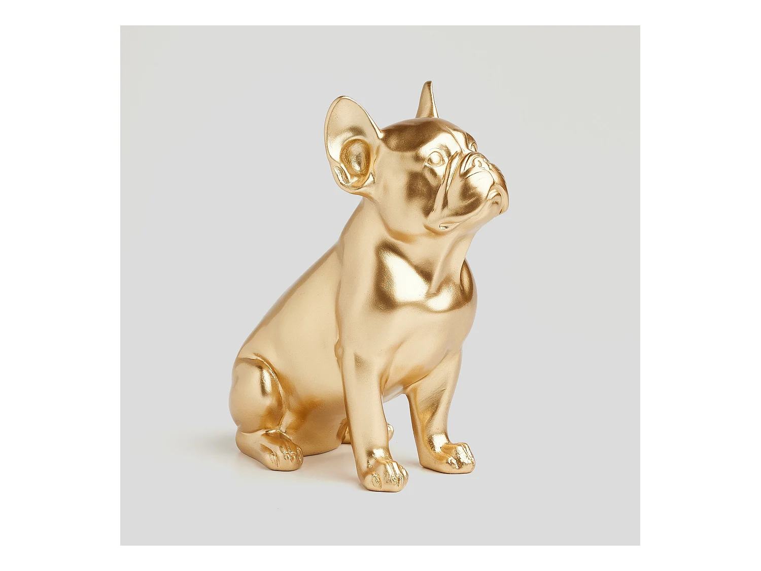 Figurine Buldogos Or Moyen 25 x 11.5 x 21.5