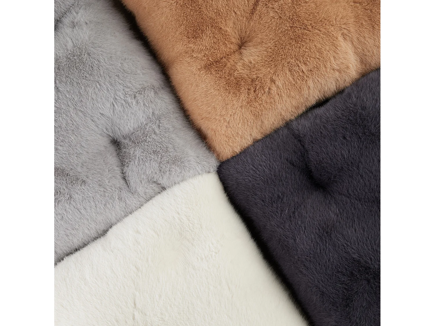 Stuhlpolster Molinio mittleres Beige 40 x 40