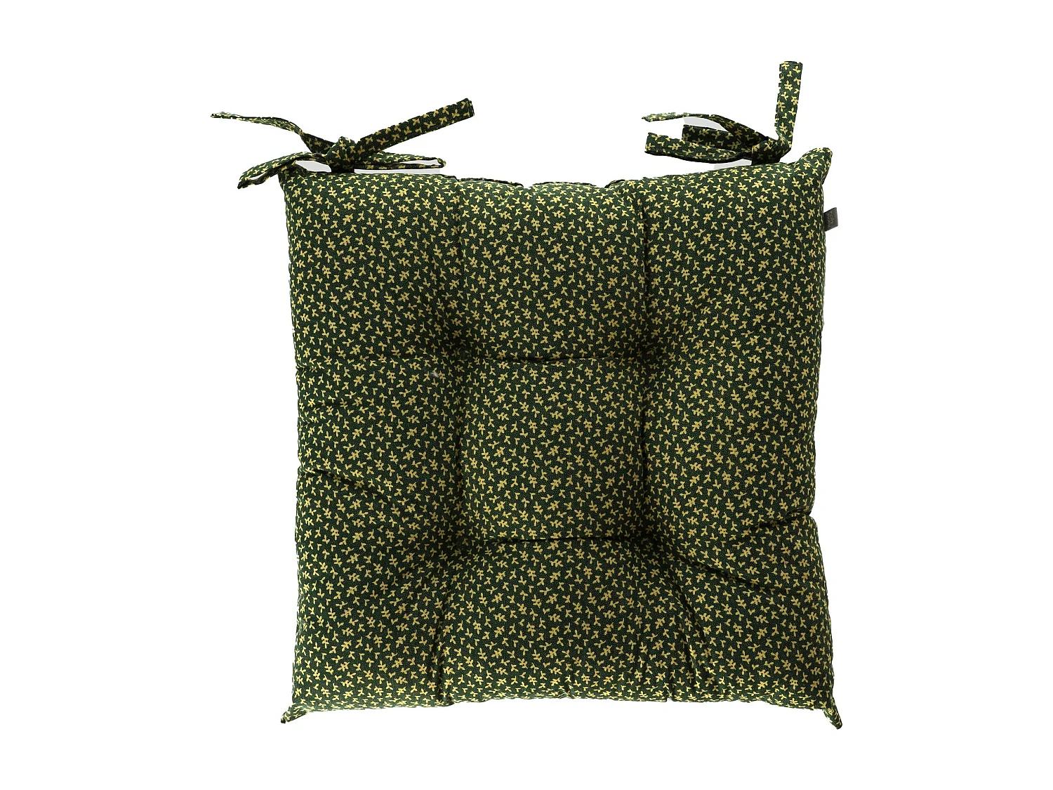 Stuhlpolster Ravinese Dunkelgrün 40x40