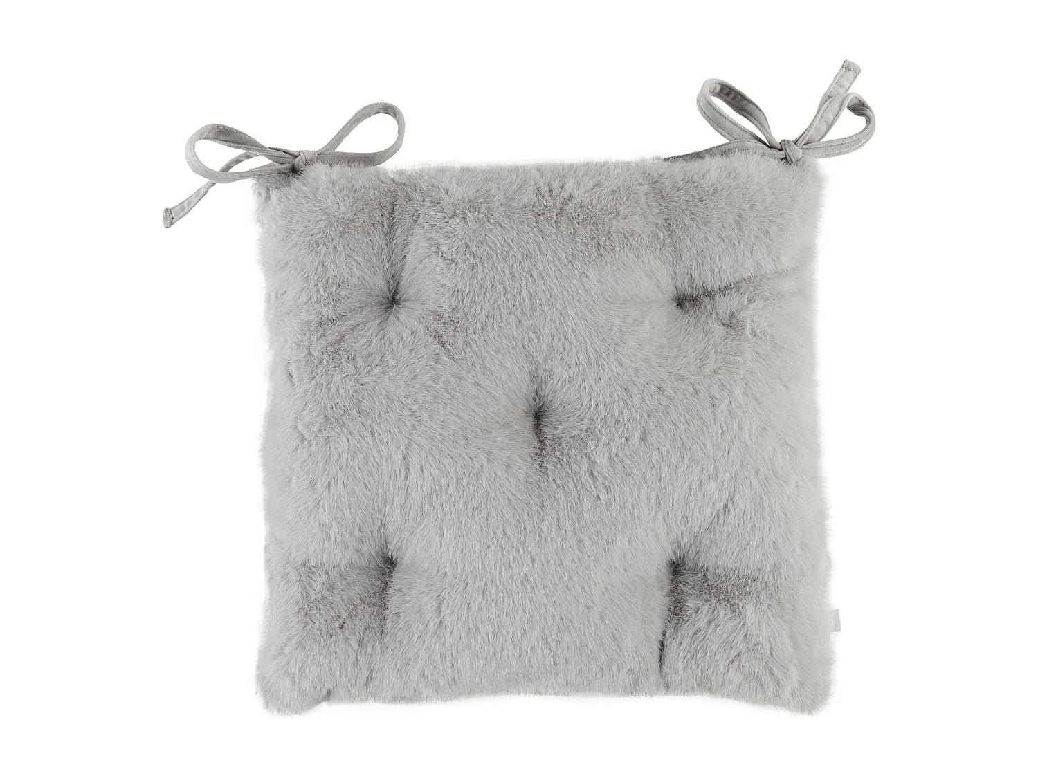 Stuhlpolster Molinio Hellgrau 40x40