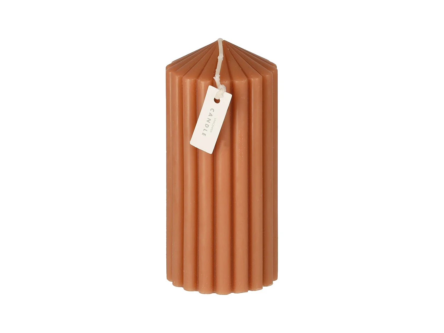 Bougie Lumo Brun Clair 15 x 7