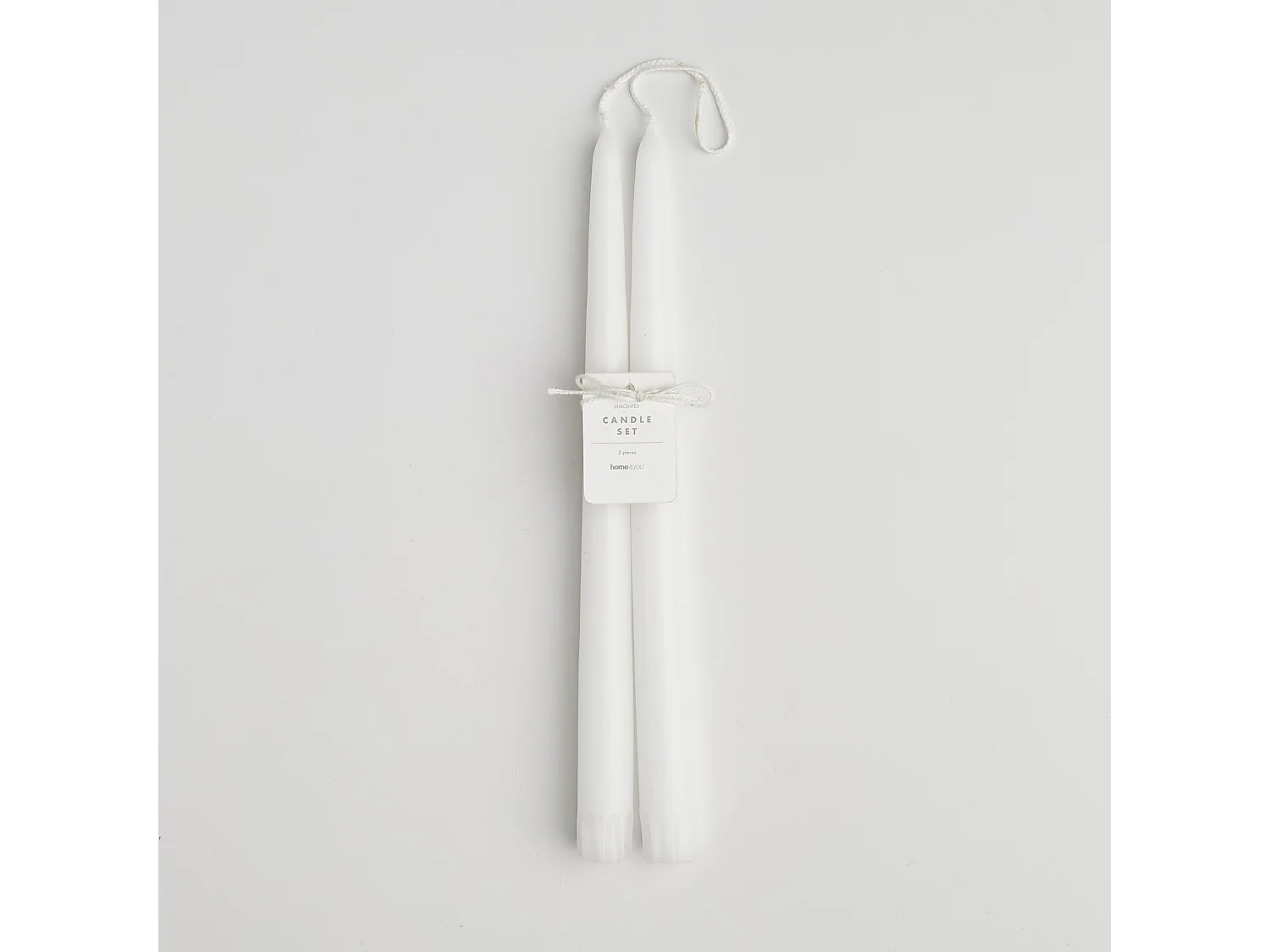 Kerzenset Taperro mittelweiß 4 x 28