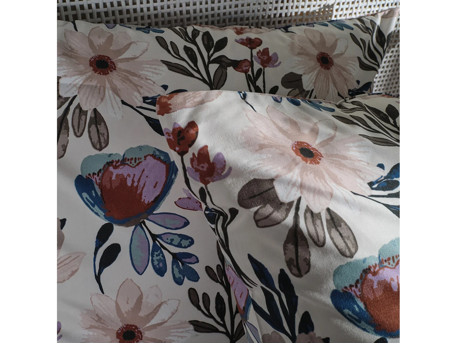 Mikrofaser-Bettwäsche Monana helles Ecru 200 x 220