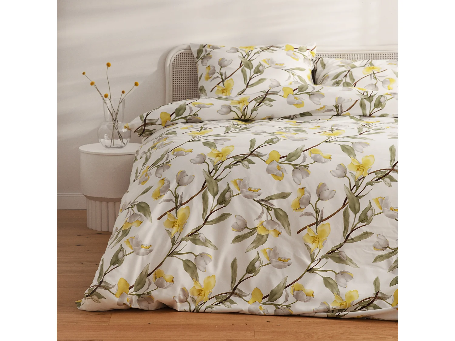 Mikrofaser-Bettwäsche Galantera Helles Ecru 200x220