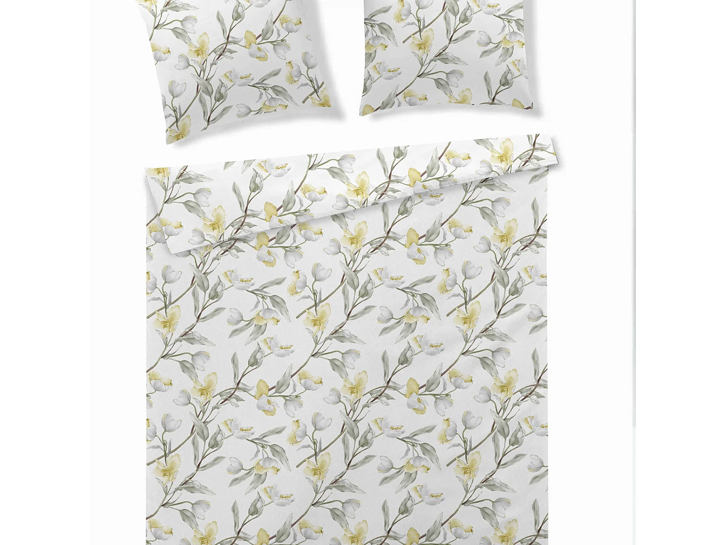 Mikrofaser-Bettwäsche Galantera Helles Ecru 200x220