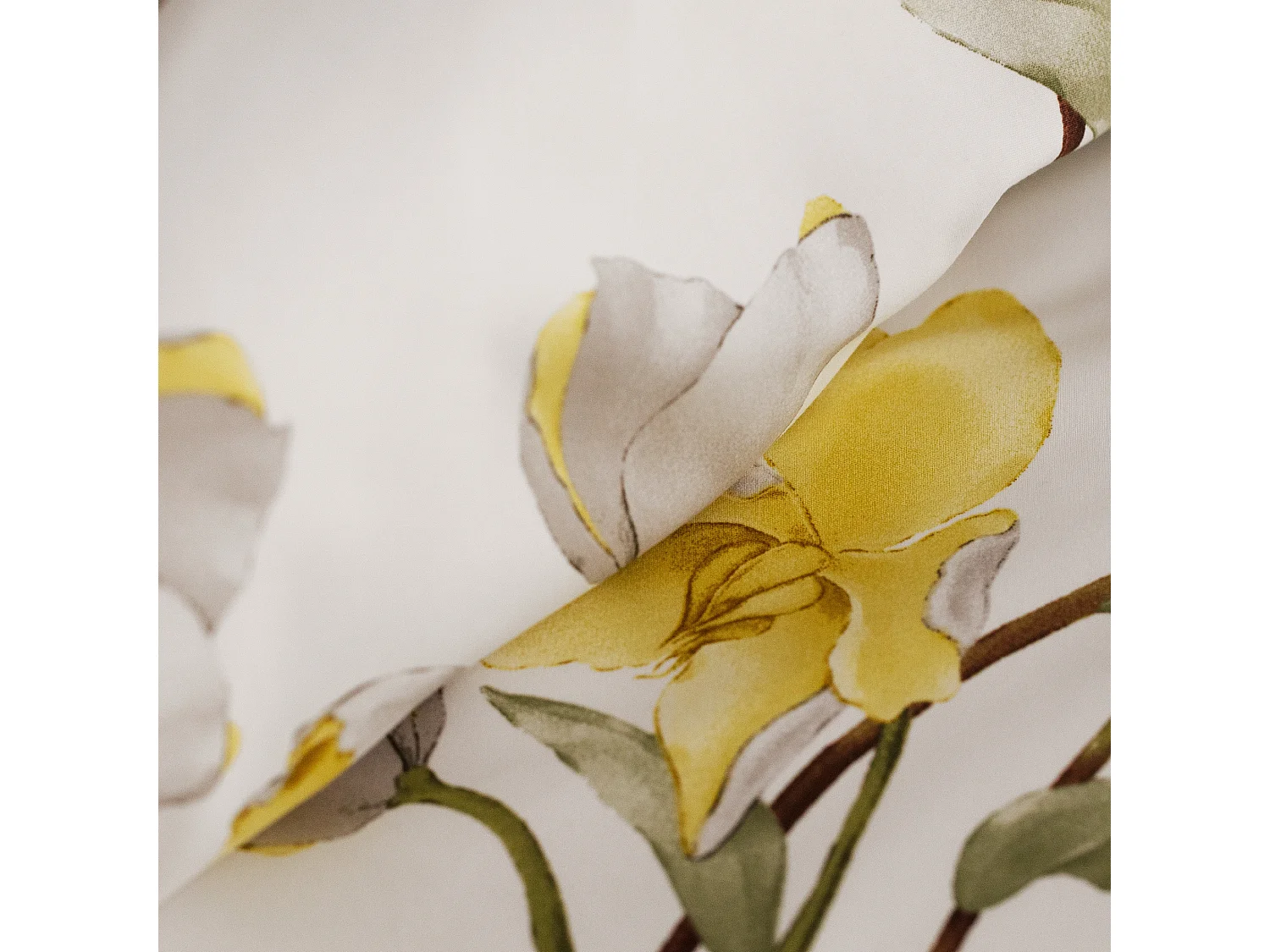 Mikrofaser-Bettwäsche Galantera helles Ecru 160 x 200