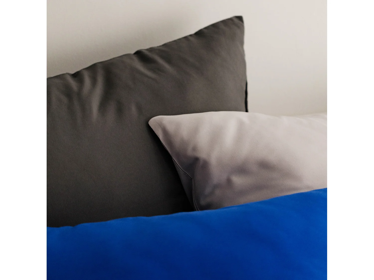 Mikrofaser-Bettwäsche Micros Dunkelblau 140x200