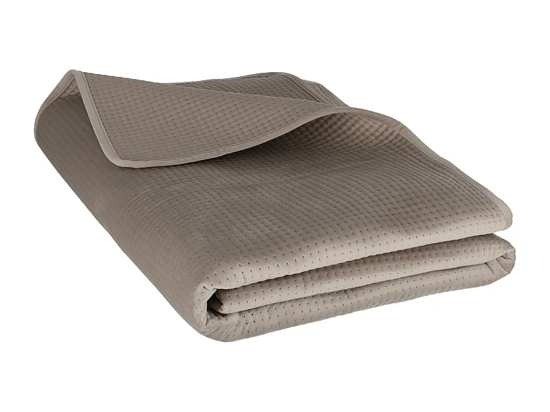 Tagesdecke Pontoso hellbraun 200 x 220