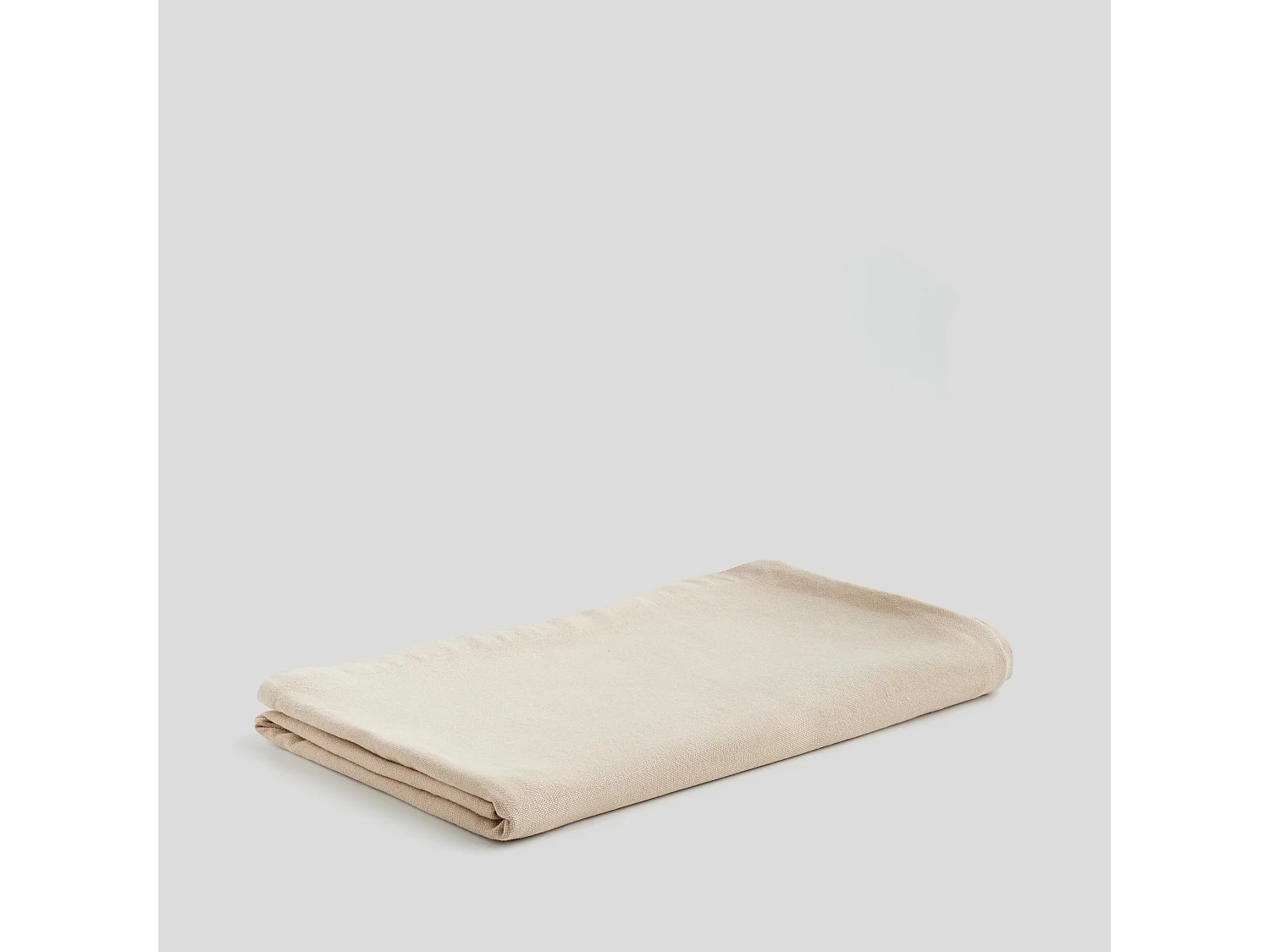 Baumwollbettdecke Taromina hellbeige 200 x 220