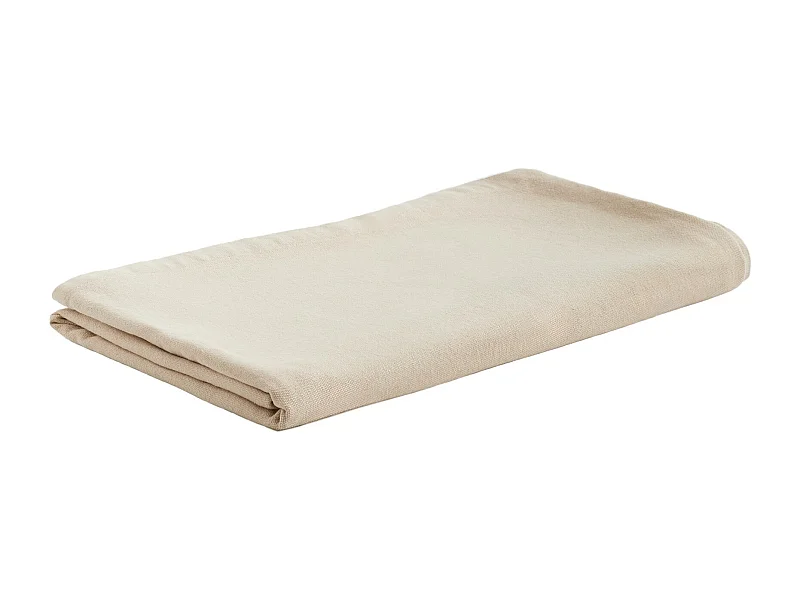 Baumwollbettdecke Taromina hellbeige 200 x 220