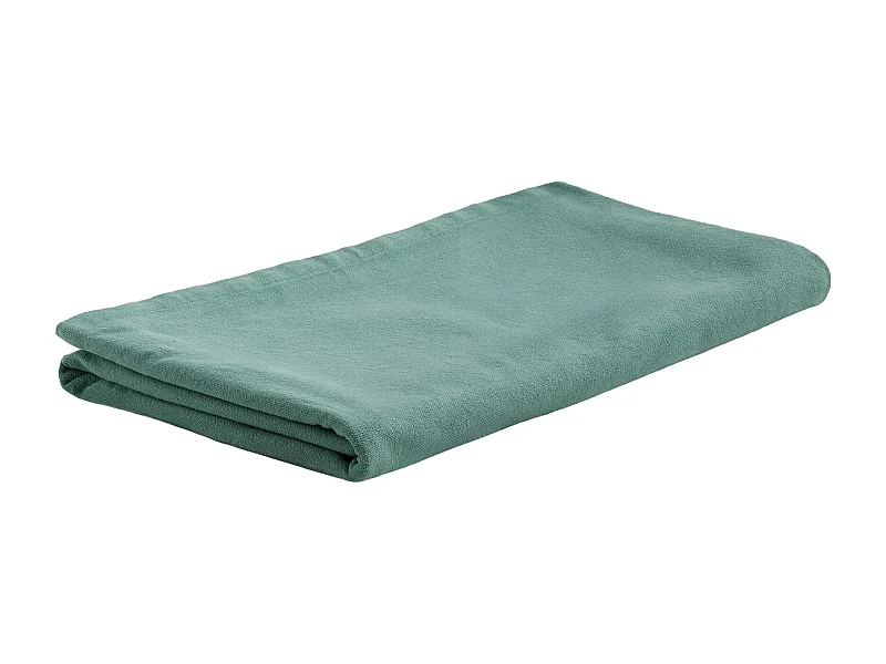 Baumwollbettdecke Taromina Dunkelgrün 200x220