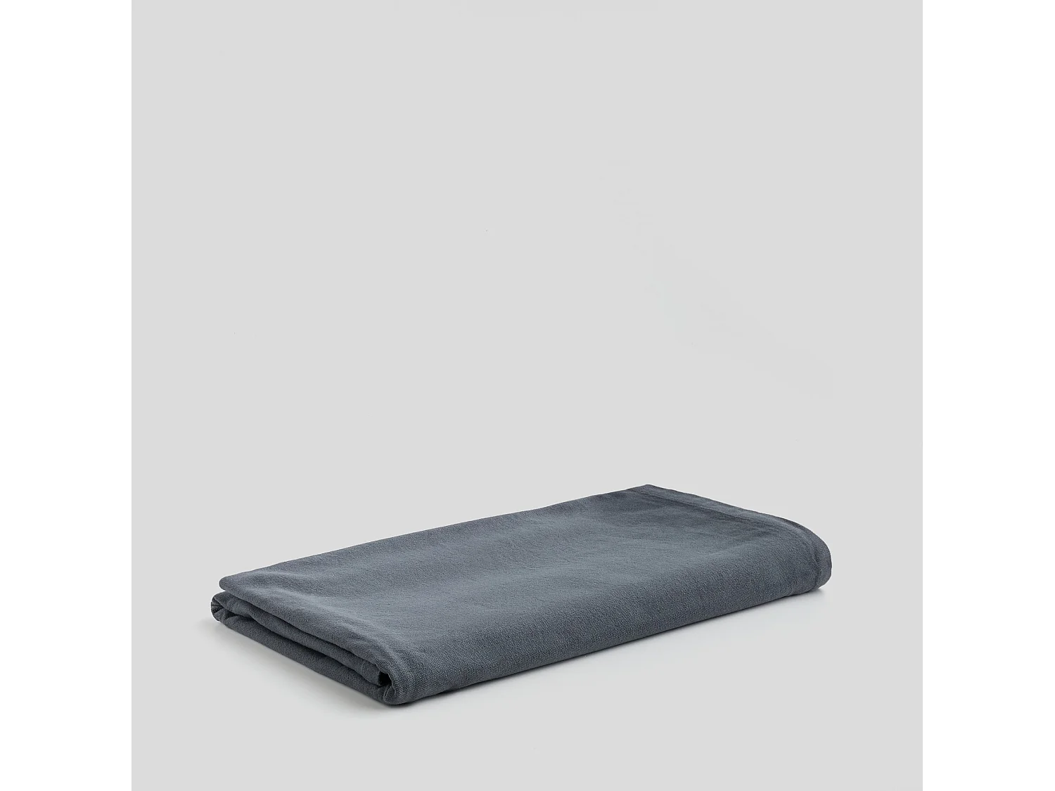 Baumwollbettdecke Taromina dunkelgrau 200 x 220