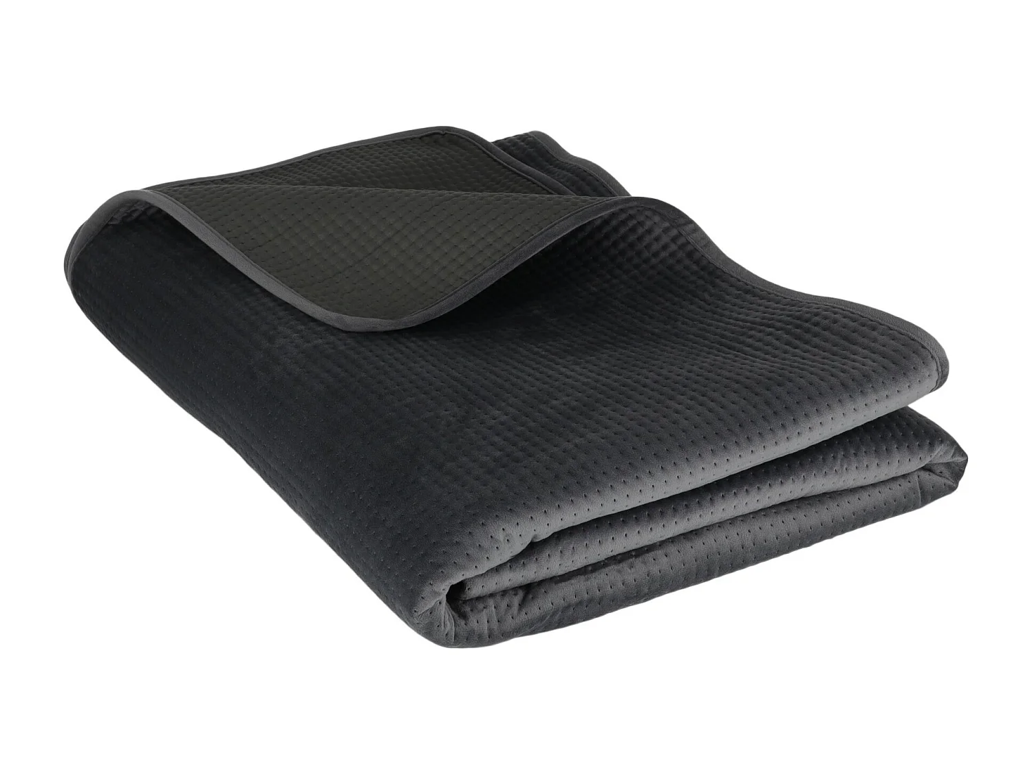 Tagesdecke Pontoso dunkelgrau 200 x 220