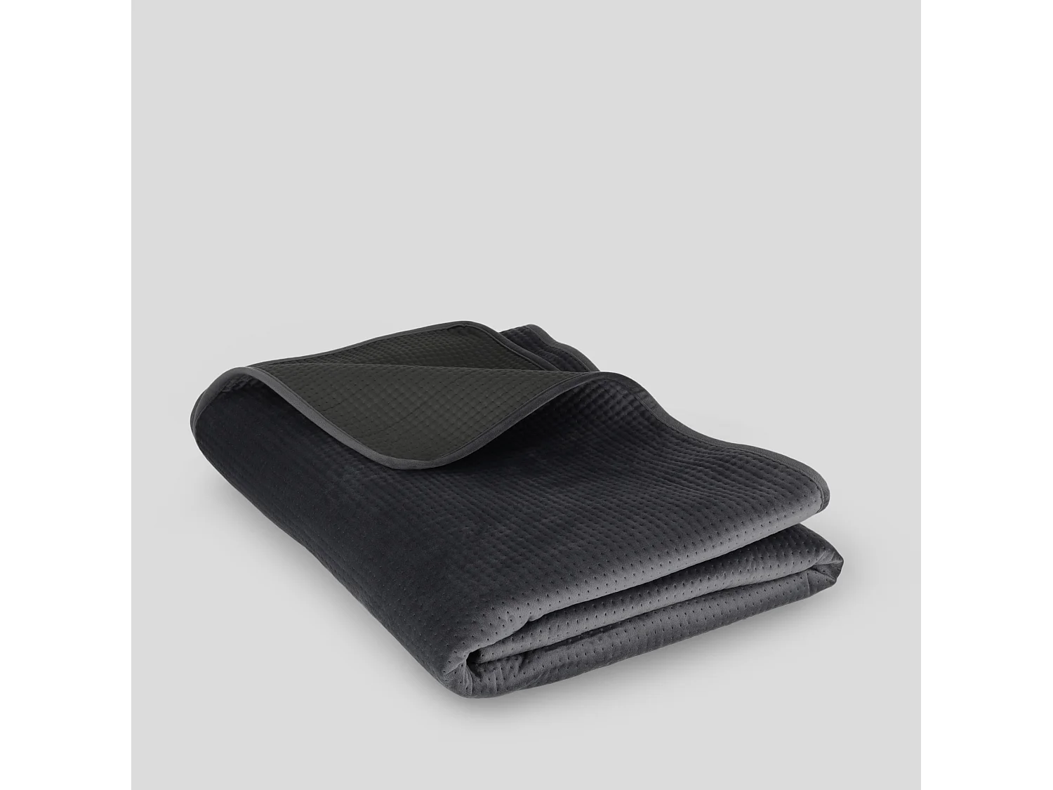 Tagesdecke Pontoso dunkelgrau 200 x 220