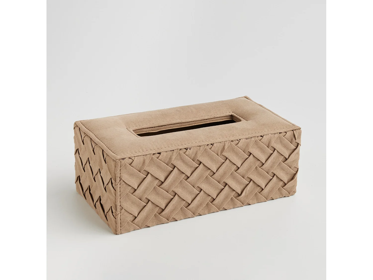 Tissue-Box Babtistin mittleres Beige 10 x 13.5 x 26