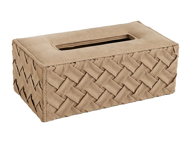 Tissue-Box Babtistin mittleres Beige 10 x 13.5 x 26