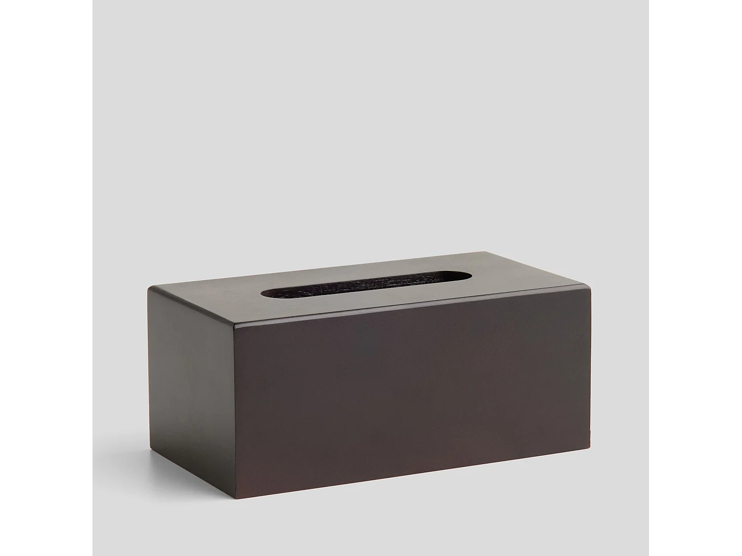 Tissue-Box Murison mittelbraun 8.5 x 23 x 12