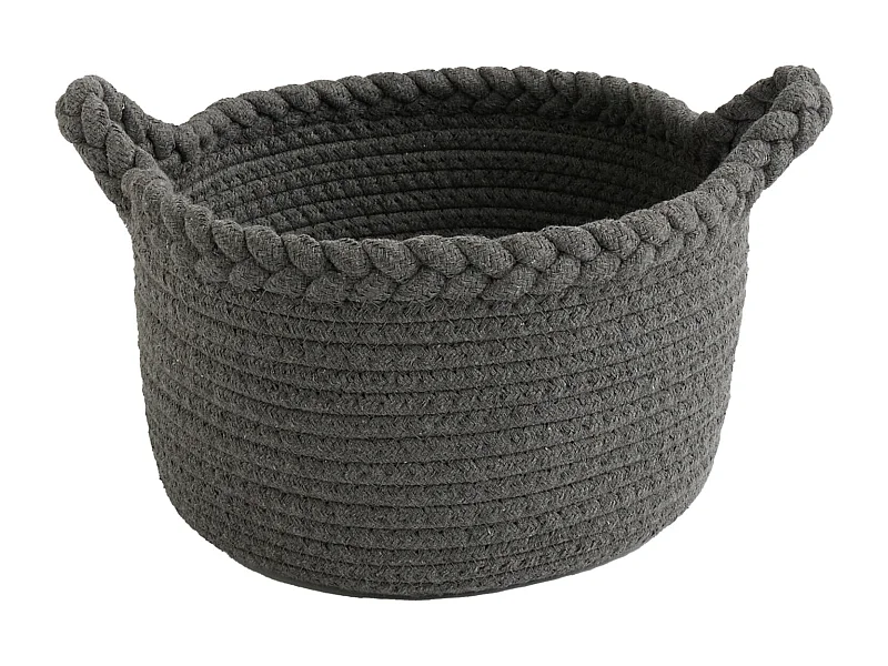Korb Tipett dunkelgrau 15x25