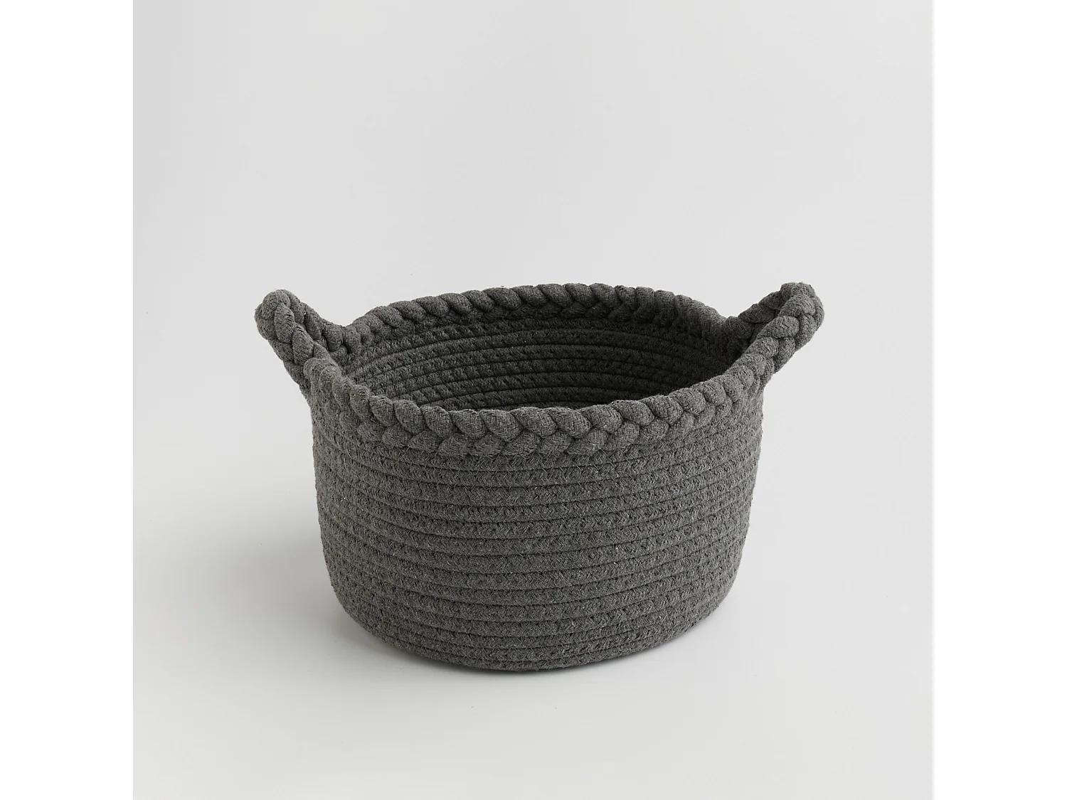 Korb Tipett dunkelgrau 15x25